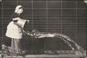 Plate 404 Emptying a bucket of water — figure reference